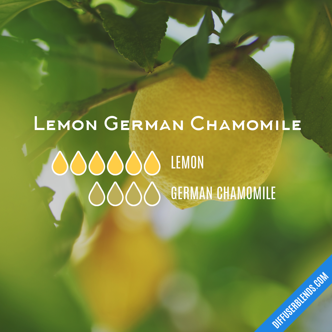 Lemon German Chamomile — Essential Oil Diffuser Blend