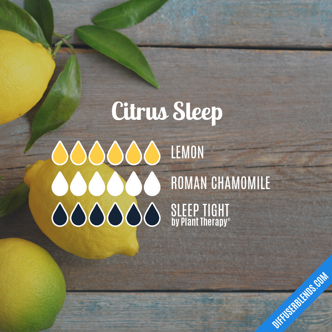 Citrus Sleep — Essential Oil Diffuser Blend