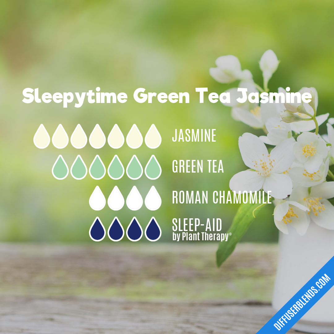 Sleepytime Green Tea Jasmine — Essential Oil Diffuser Blend