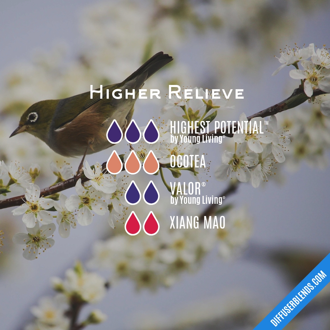 Higher Relieve — Essential Oil Diffuser Blend