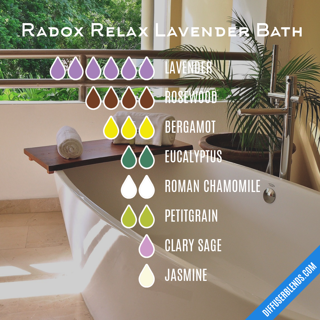 Radox Relax Lavender Bath — Essential Oil Diffuser Blend