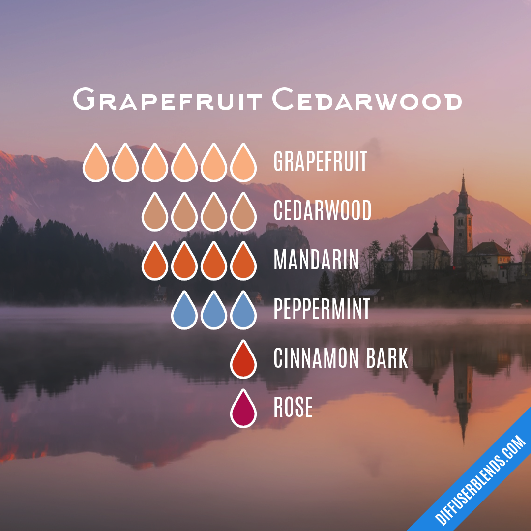 Grapefruit Cedarwood — Essential Oil Diffuser Blend