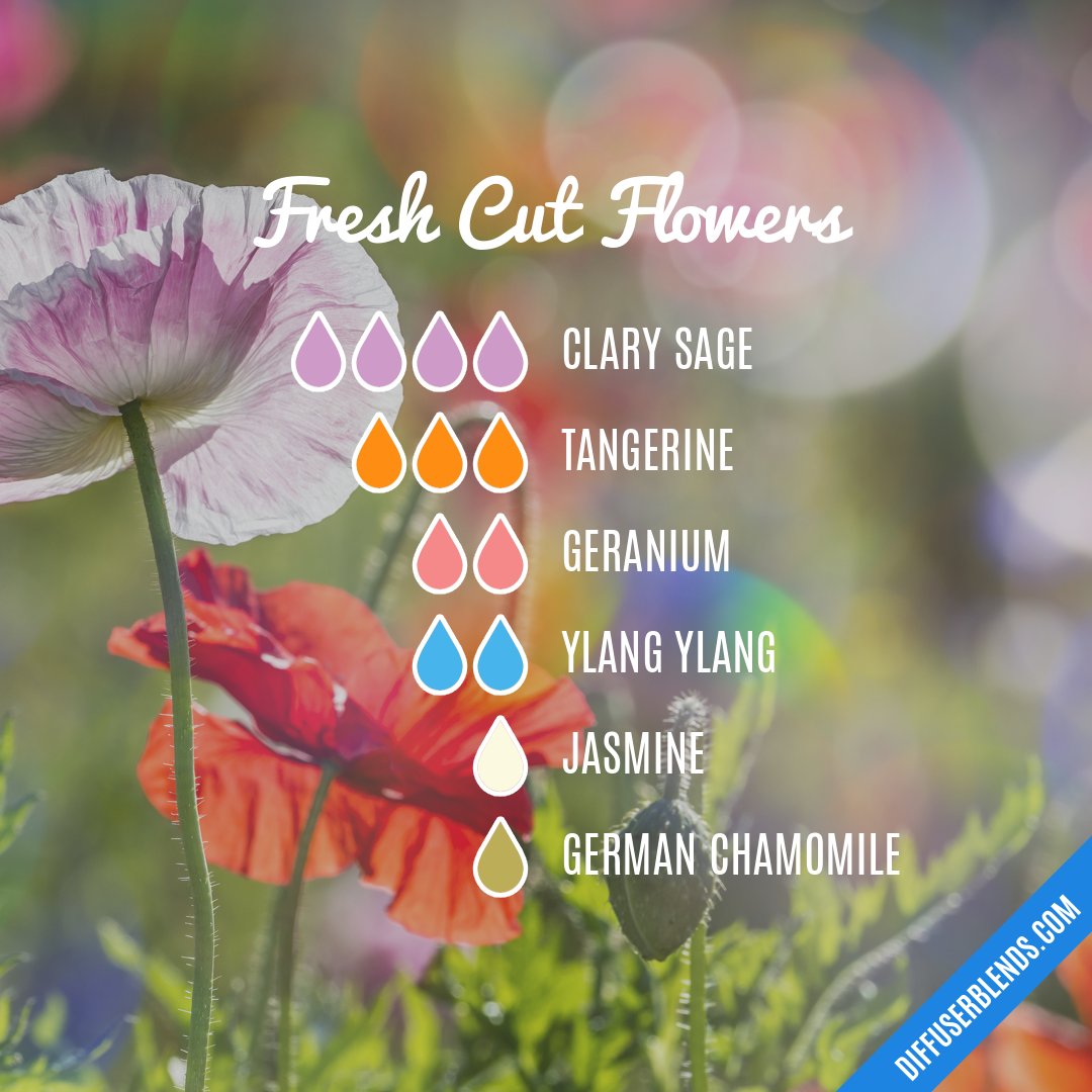 Fresh Cut Flowers — Essential Oil Diffuser Blend
