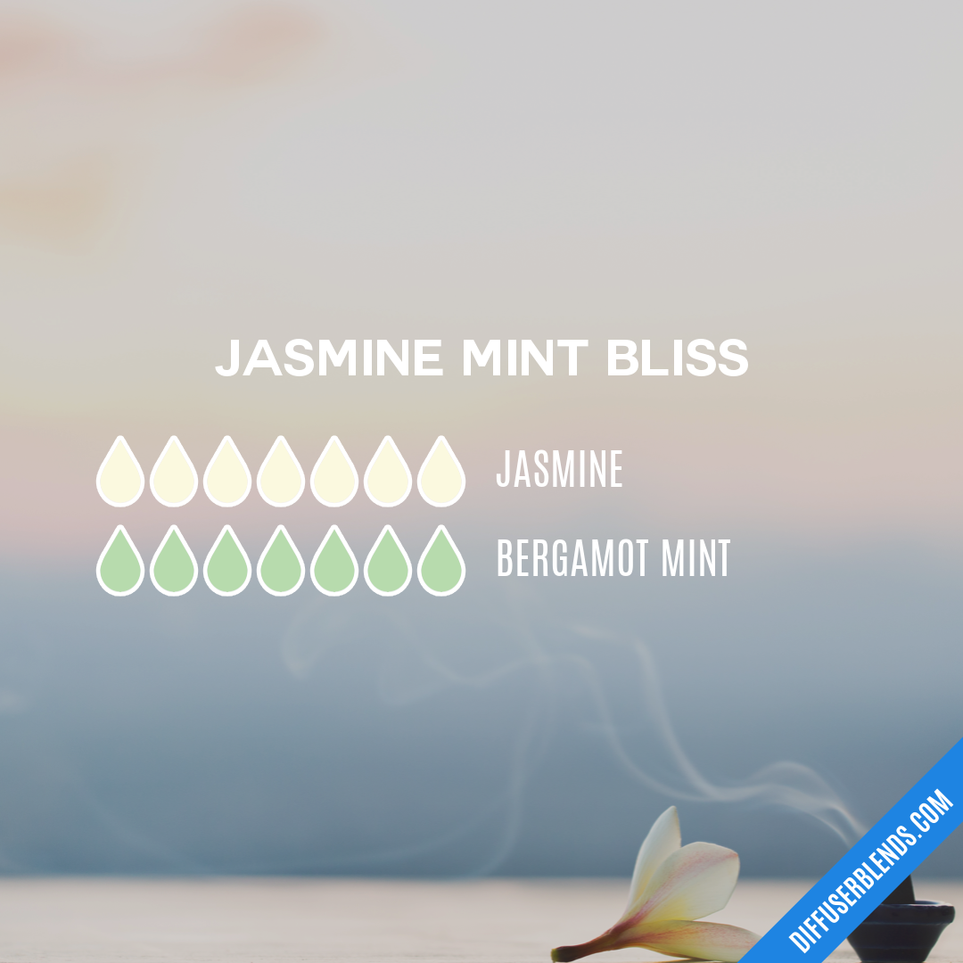 Jasmine Mint Bliss — Essential Oil Diffuser Blend