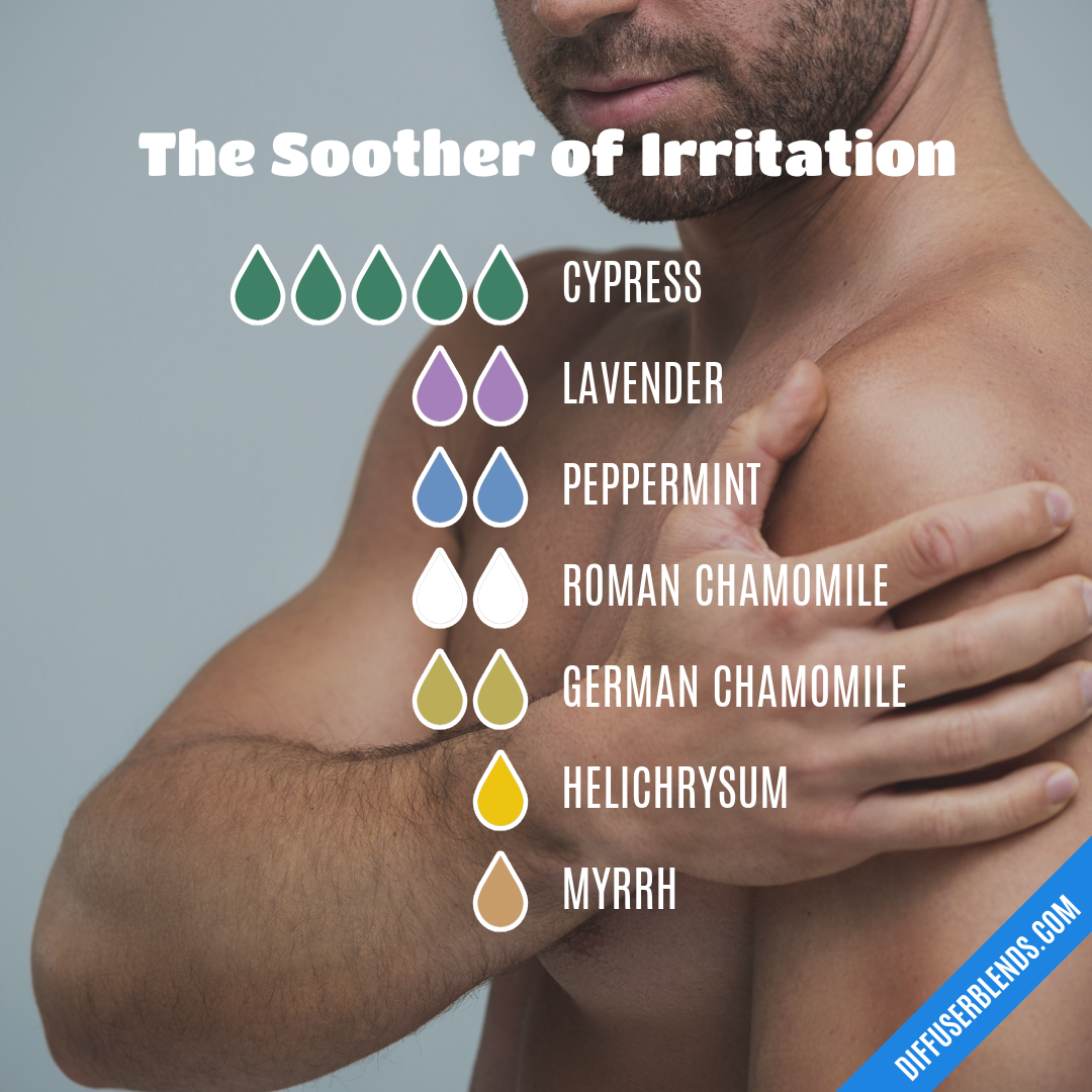 The Soother of Irritation — Essential Oil Diffuser Blend