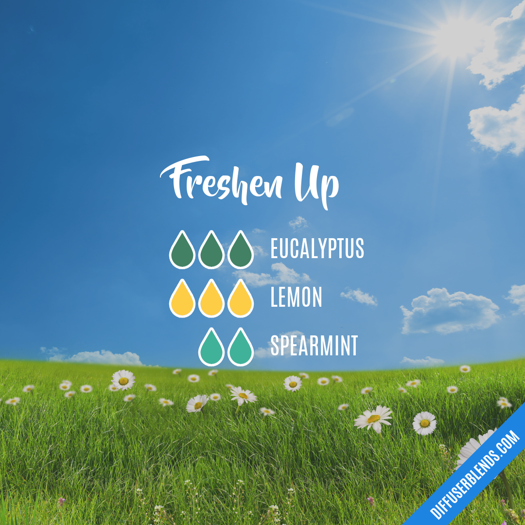 Freshen Up — Essential Oil Diffuser Blend