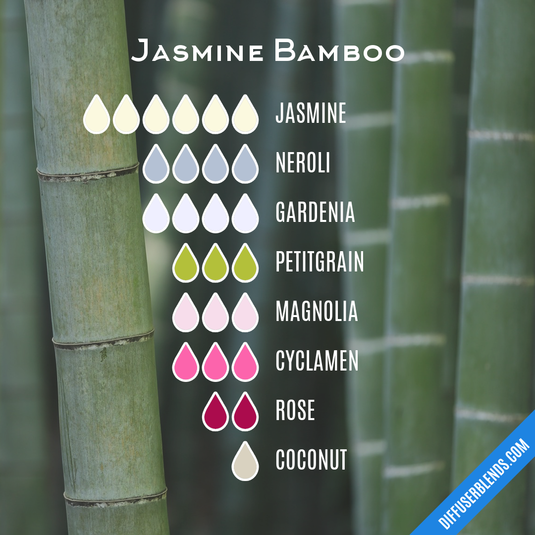 Jasmine Bamboo — Essential Oil Diffuser Blend