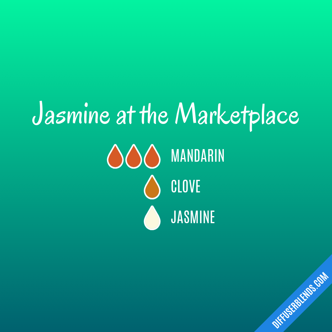 Jasmine at the Marketplace — Essential Oil Diffuser Blend