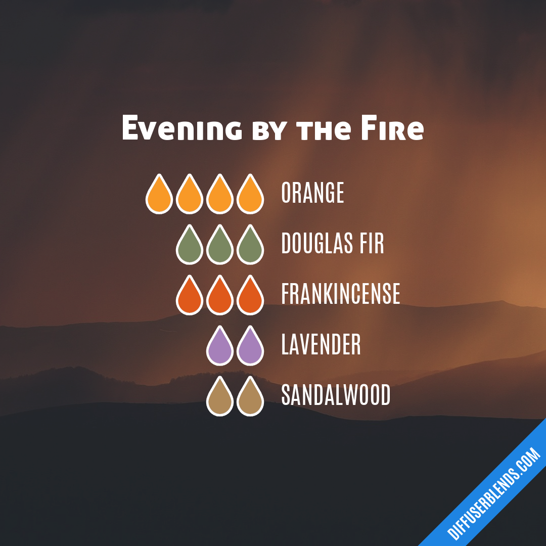 Evening by the Fire — Essential Oil Diffuser Blend