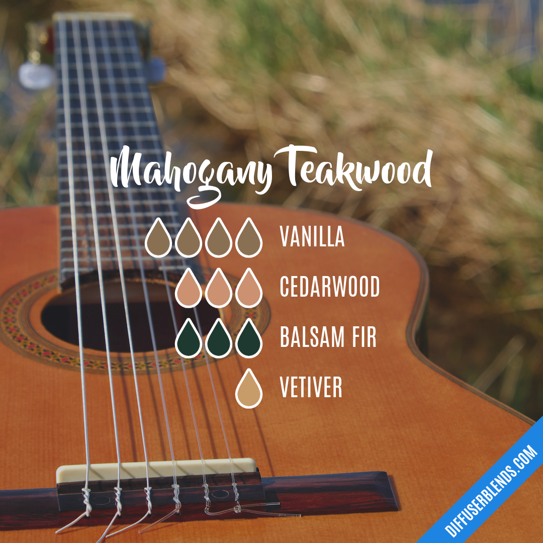 Mahogany Teakwood — Essential Oil Diffuser Blend