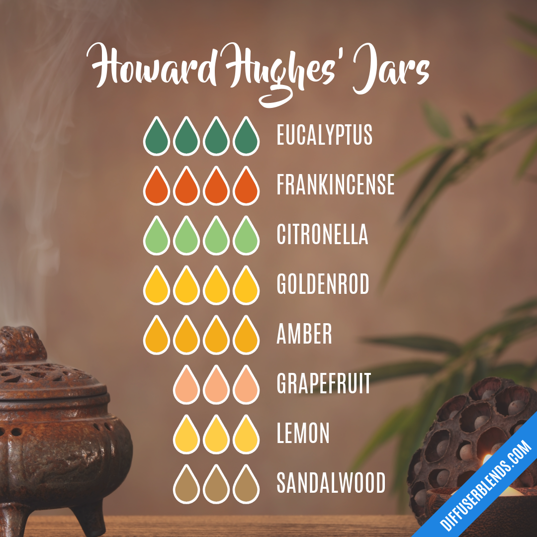 Howard Hughes' Jars — Essential Oil Diffuser Blend