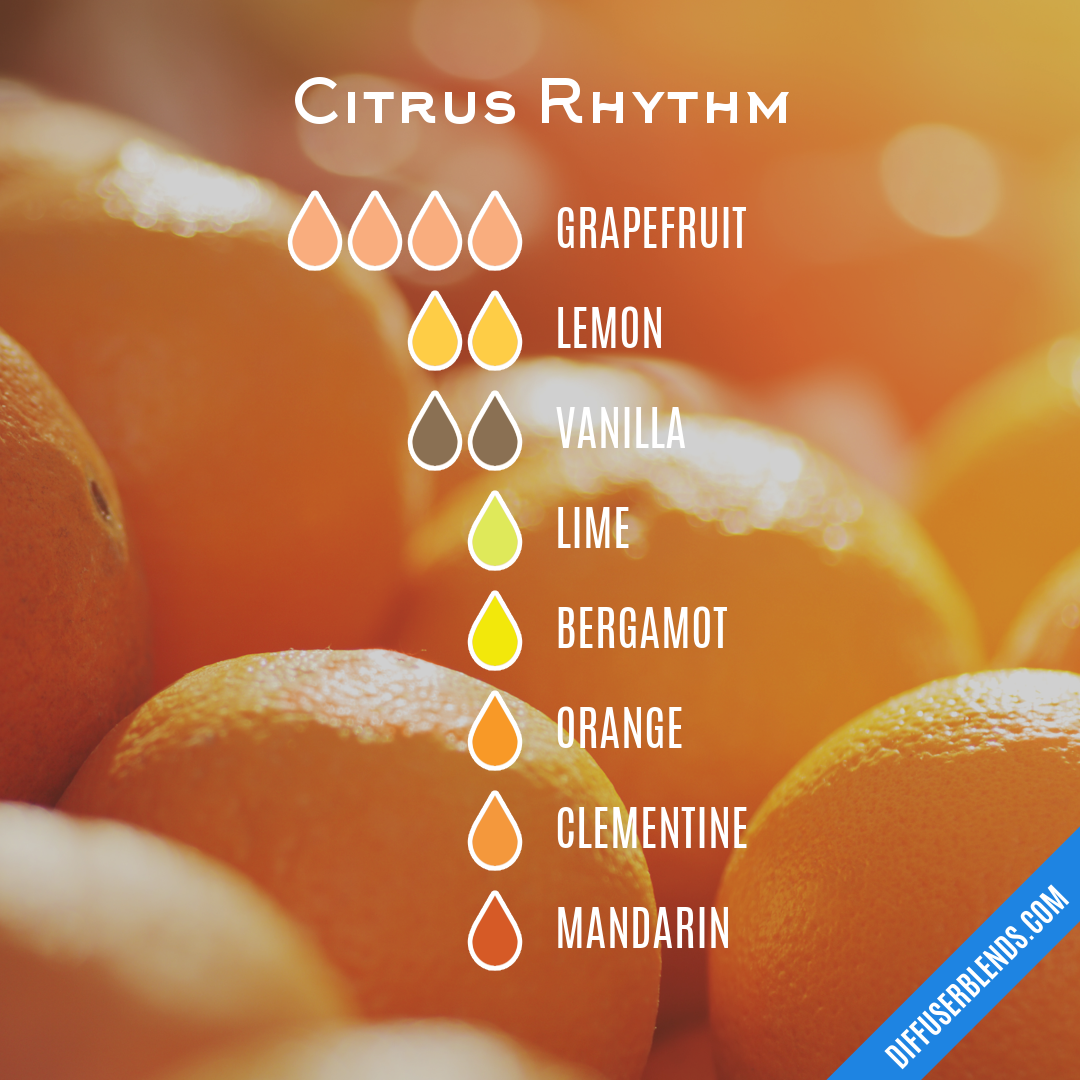 Citrus Rhythm — Essential Oil Diffuser Blend