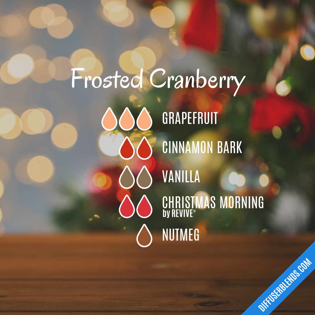 Frosted Cranberry — Essential Oil Diffuser Blend