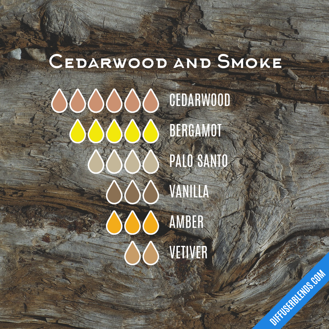 Cedarwood and Smoke — Essential Oil Diffuser Blend