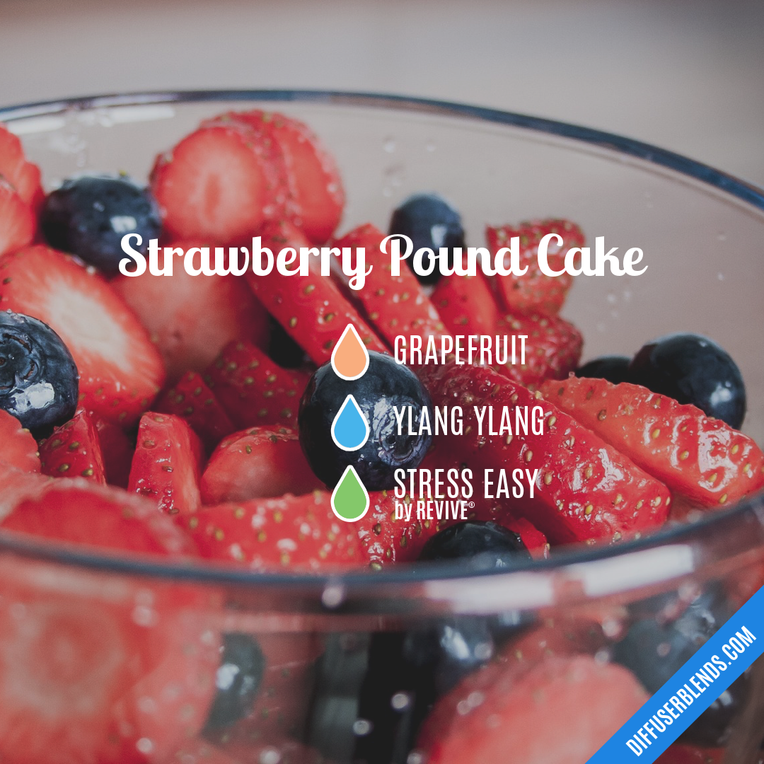 Strawberry Pound Cake — Essential Oil Diffuser Blend