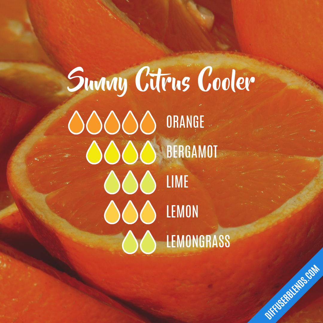 Sunny Citrus Cooler | DiffuserBlends.com