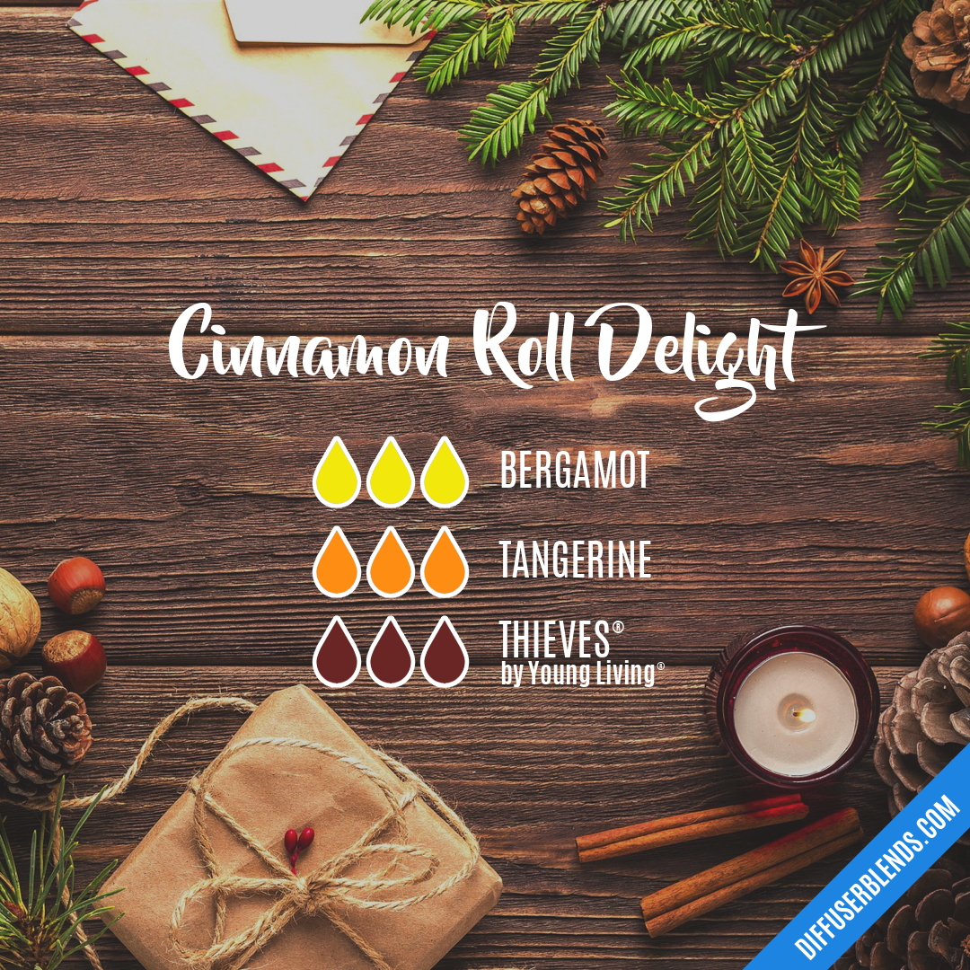 Cinnamon Roll Delight — Essential Oil Diffuser Blend