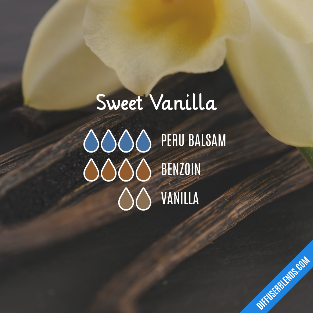 Sweet Vanilla — Essential Oil Diffuser Blend