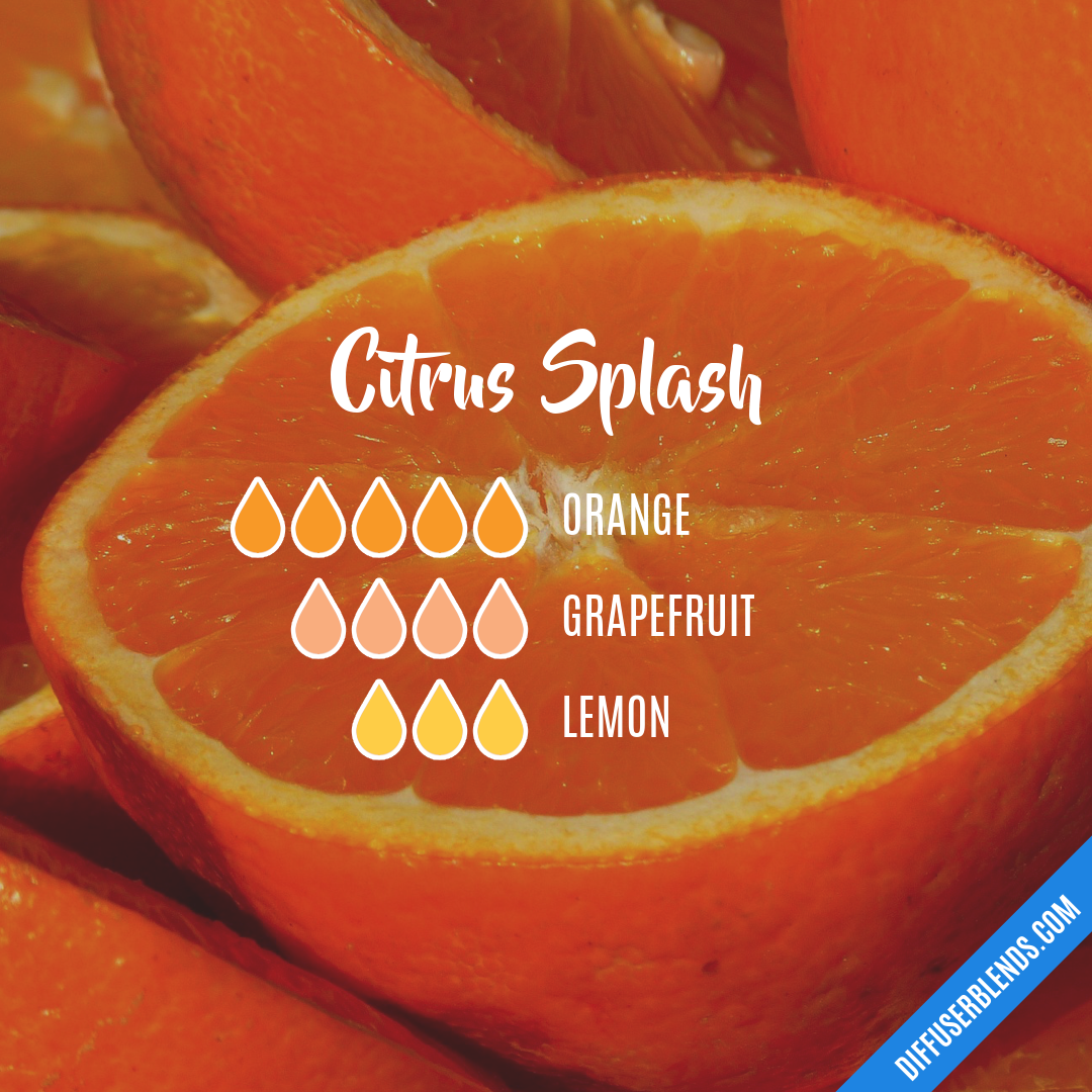 Citrus Splash — Essential Oil Diffuser Blend