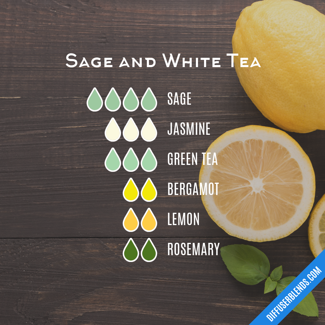 Sage and White Tea — Essential Oil Diffuser Blend