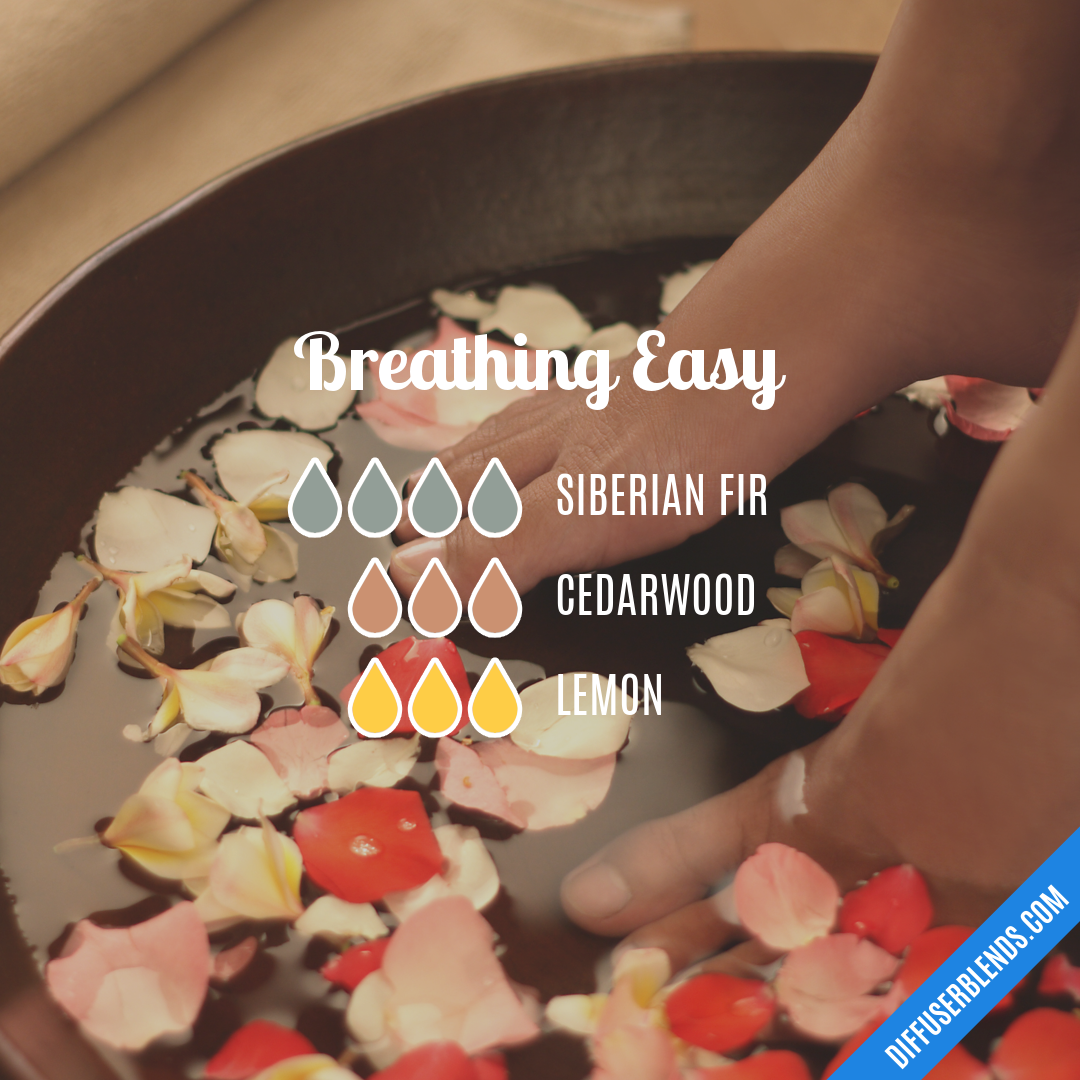 Breathing Easy — Essential Oil Diffuser Blend