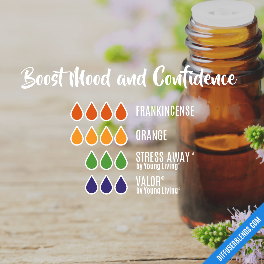 Boost Mood and Confidence — Essential Oil Diffuser Blend