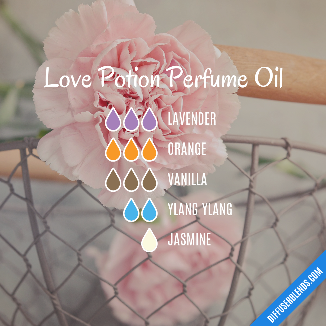 Love Potion Perfume Oil — Essential Oil Diffuser Blend
