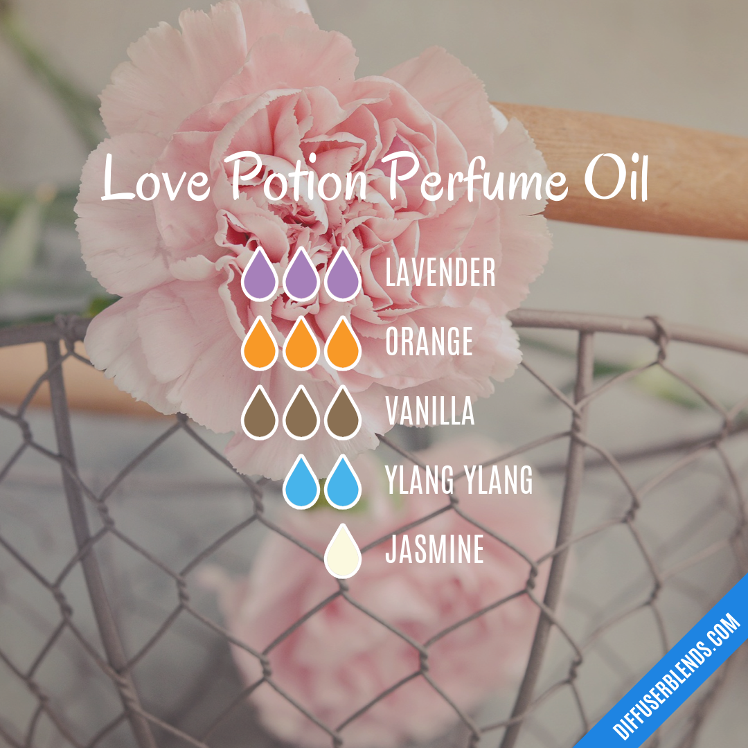 Love Potion Essential Oil Blend  Essential oil blends recipes