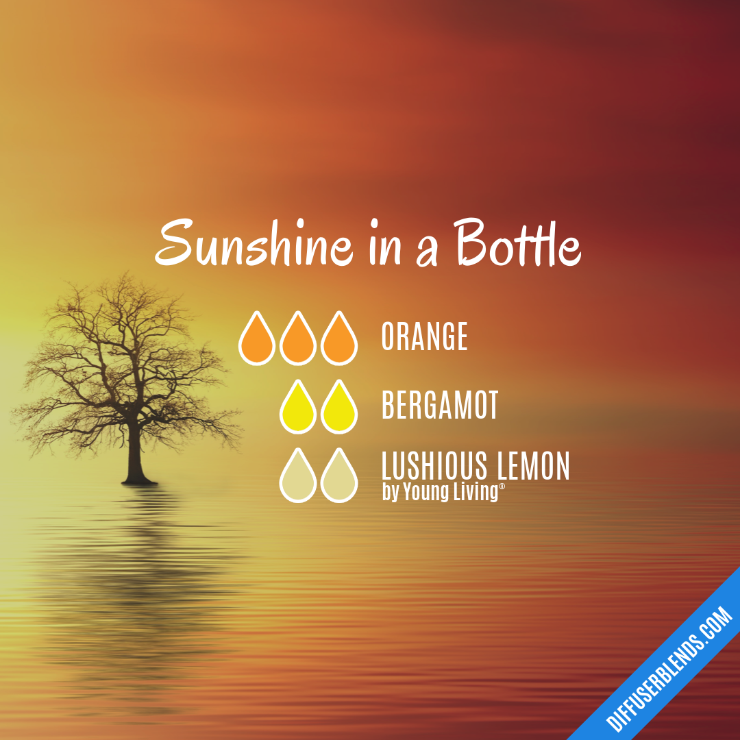 Sunshine in a Bottle — Essential Oil Diffuser Blend