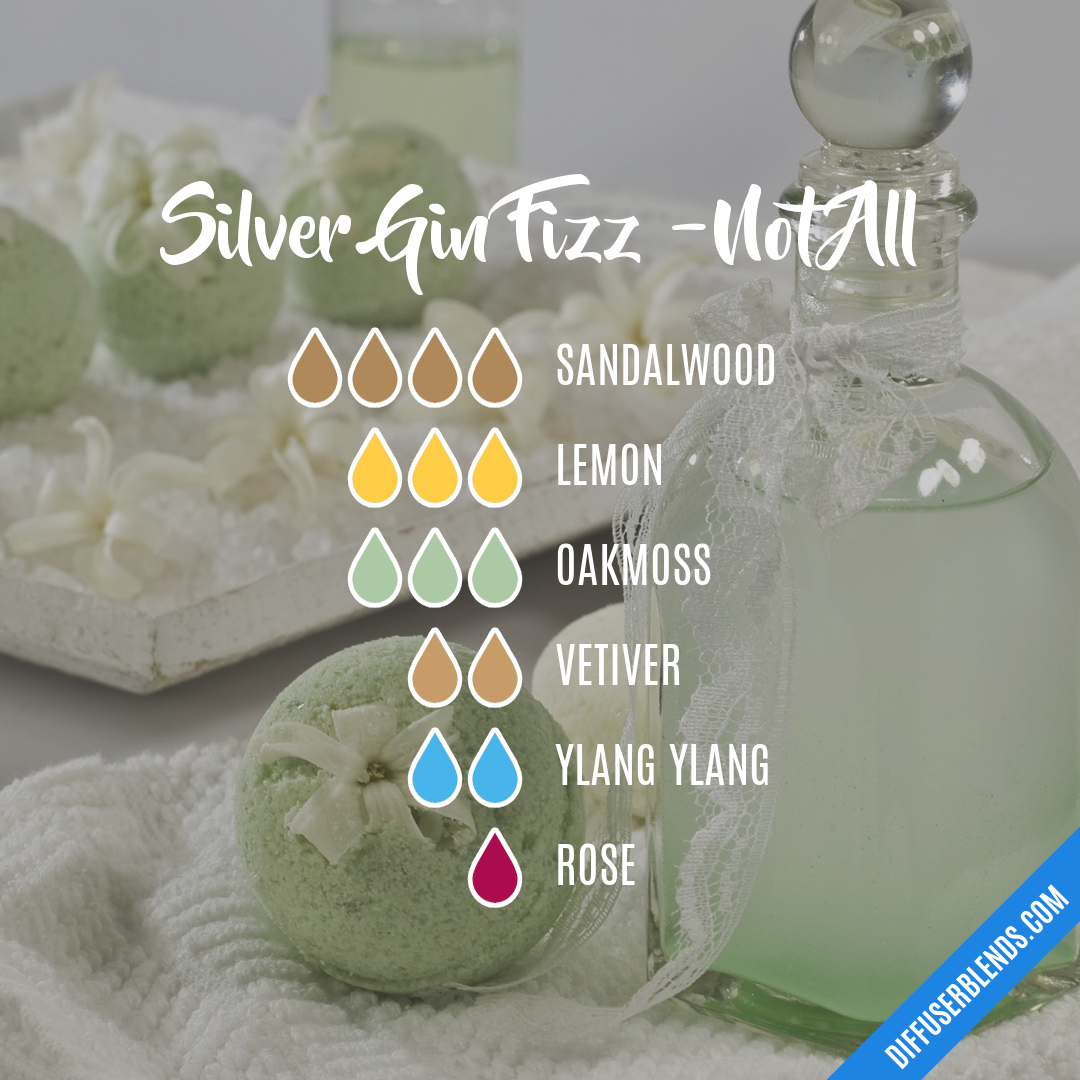 Silver Gin Fizz -Not All — Essential Oil Diffuser Blend