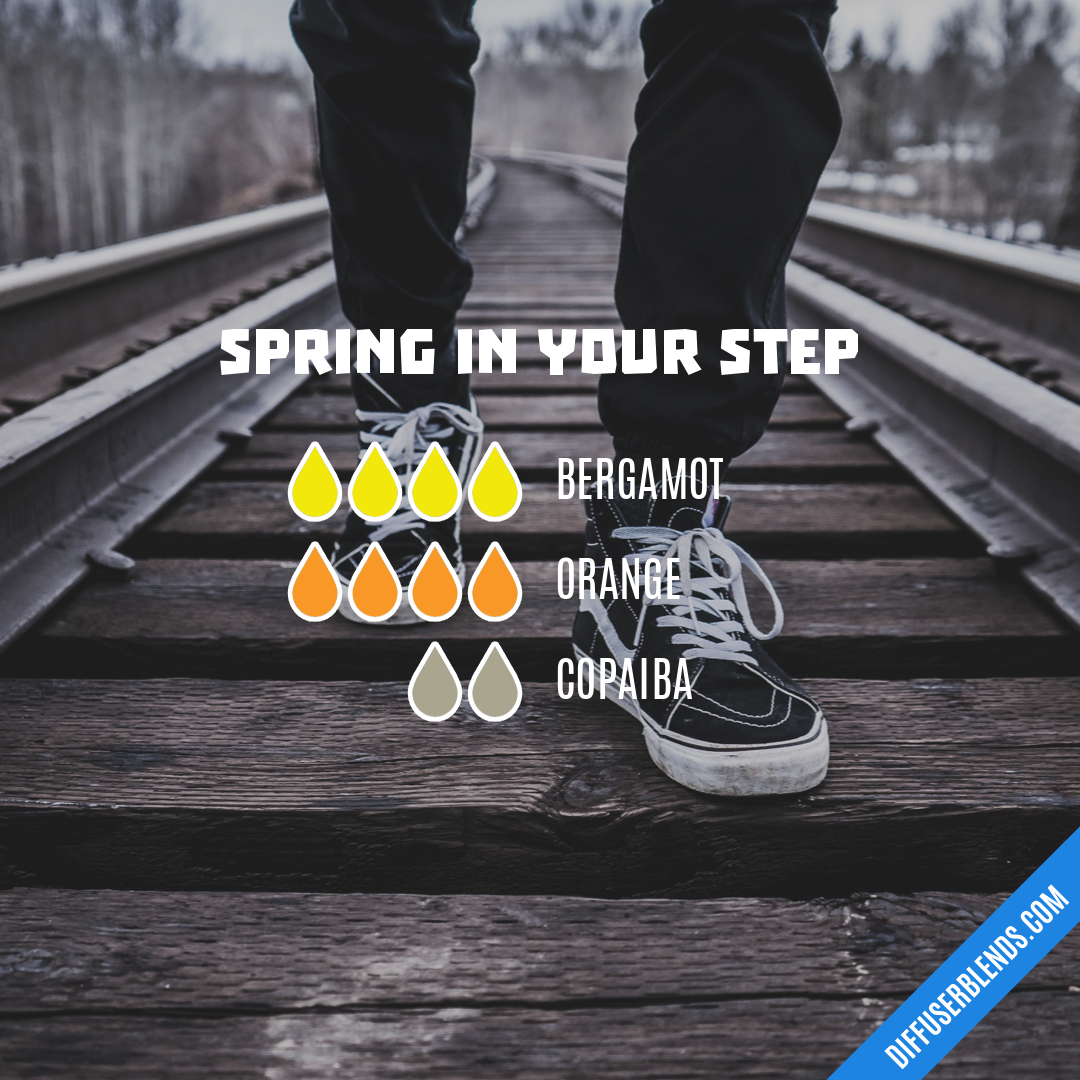 Spring in Your Step — Essential Oil Diffuser Blend
