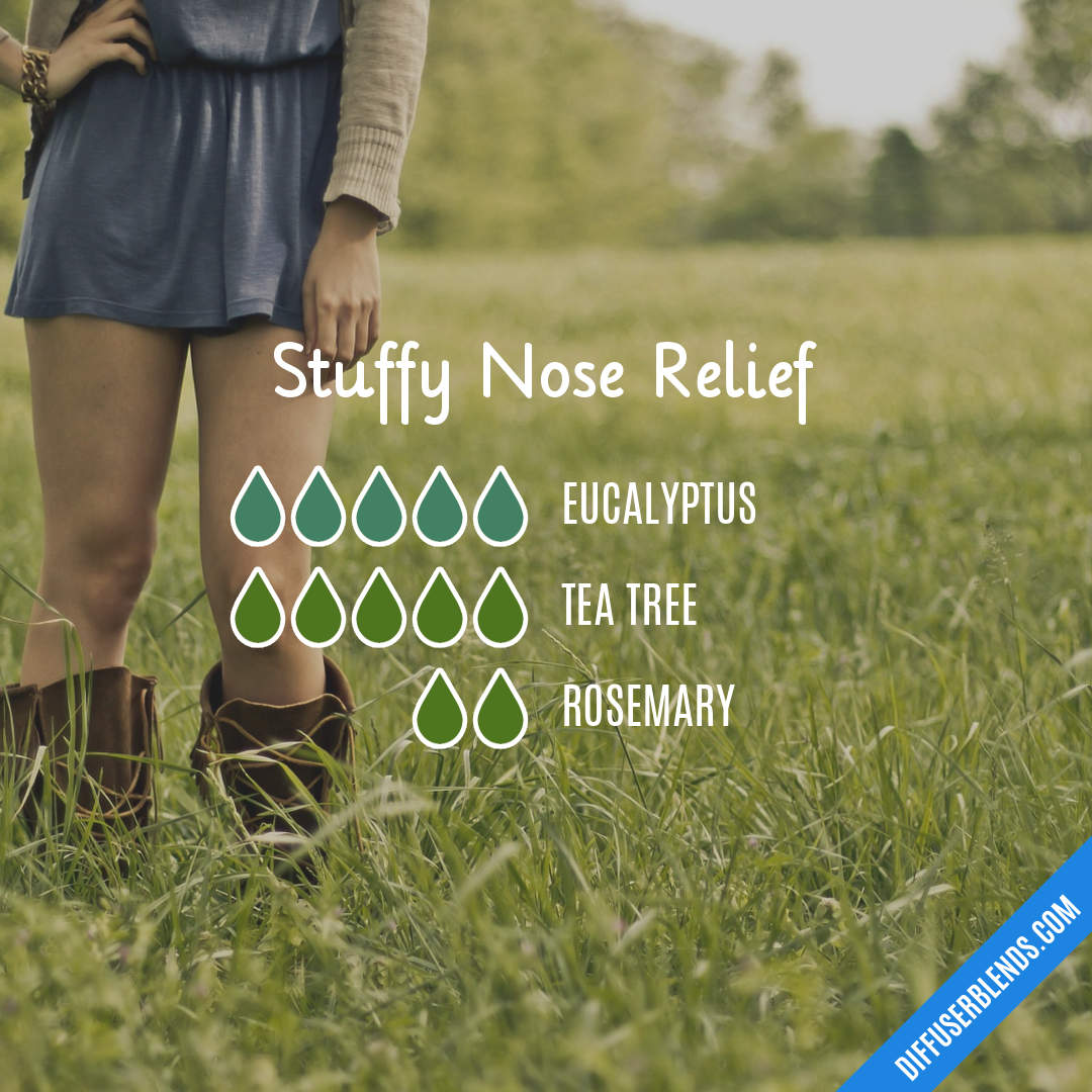 Stuffy Nose Relief — Essential Oil Diffuser Blend