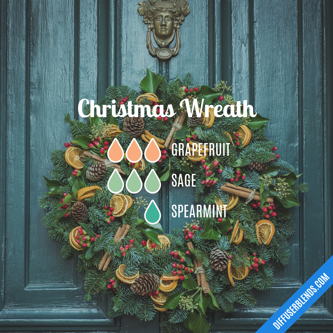Christmas Wreath — Essential Oil Diffuser Blend