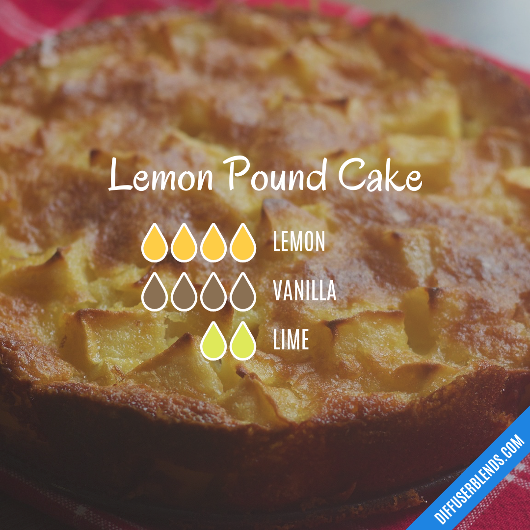 Lemon Pound Cake — Essential Oil Diffuser Blend
