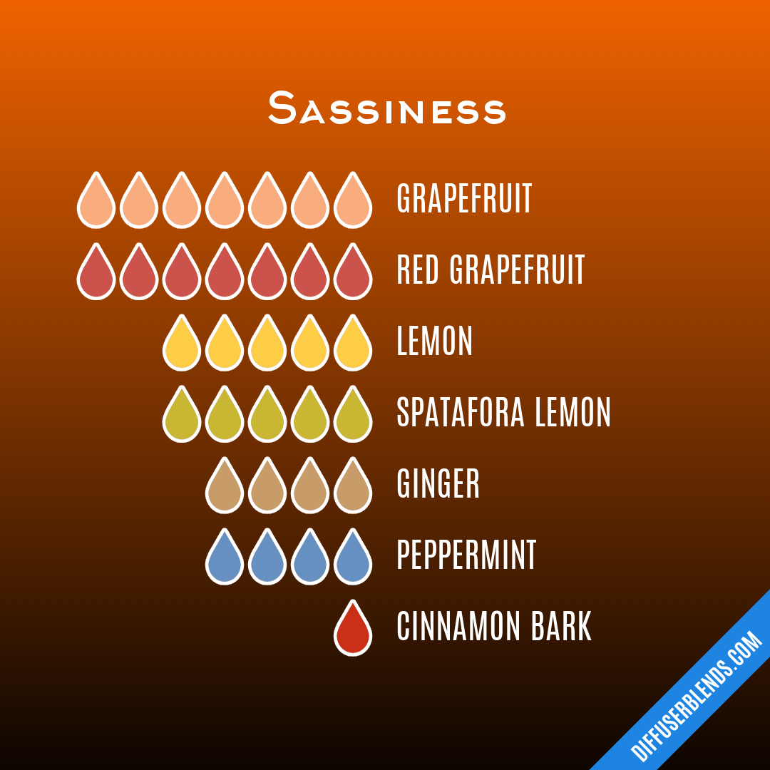 Sassiness — Essential Oil Diffuser Blend