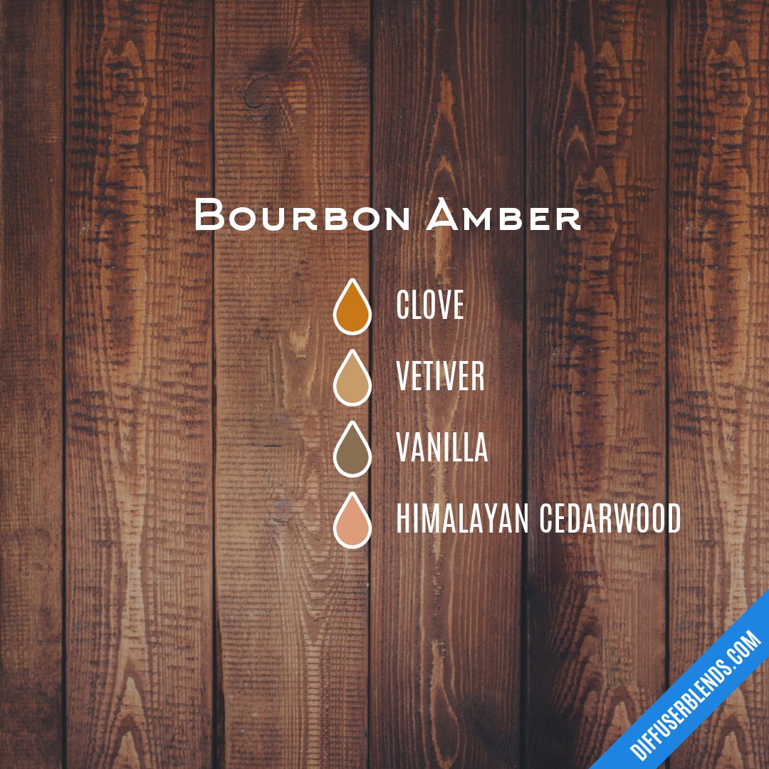 Bourbon Amber — Essential Oil Diffuser Blend
