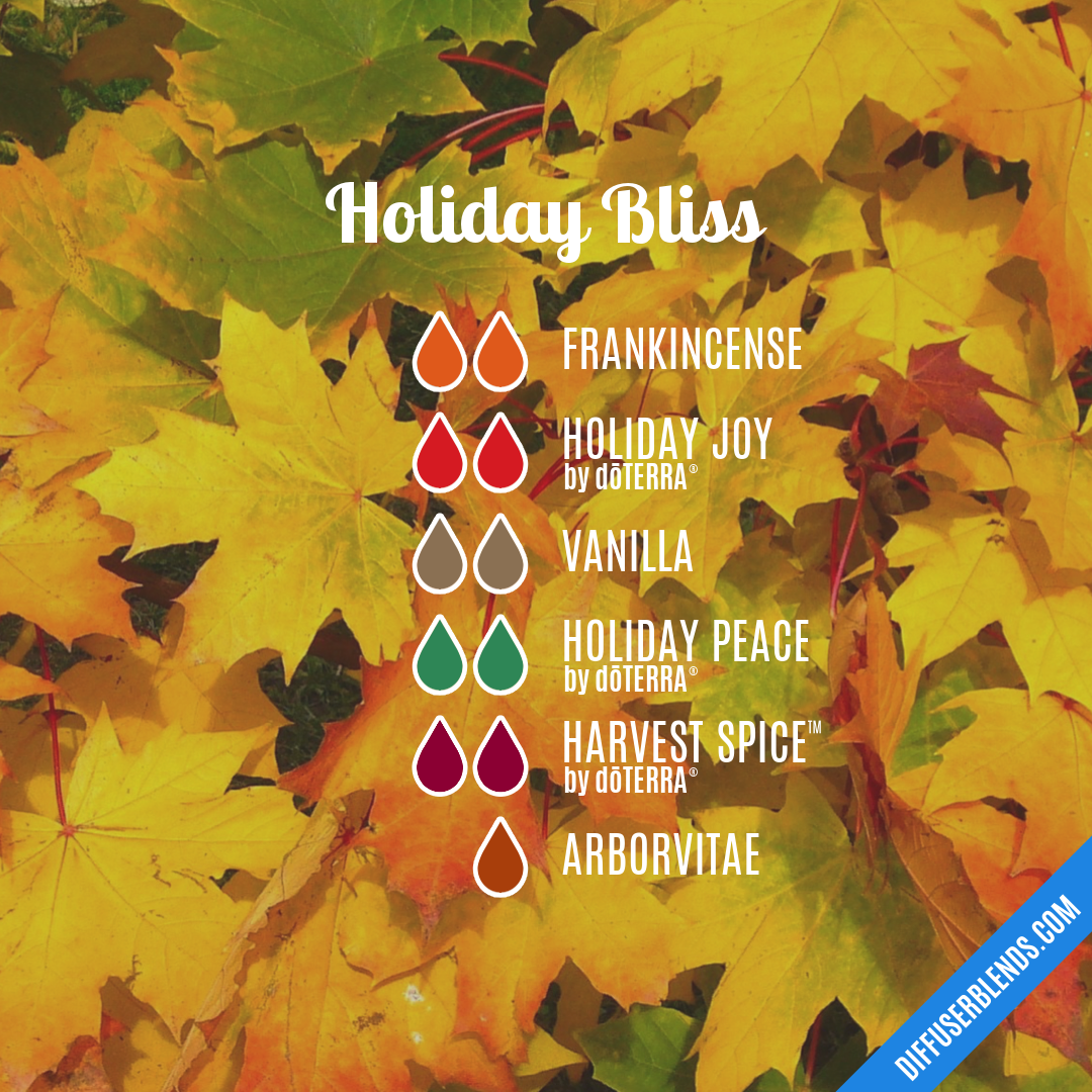 Holiday Bliss — Essential Oil Diffuser Blend