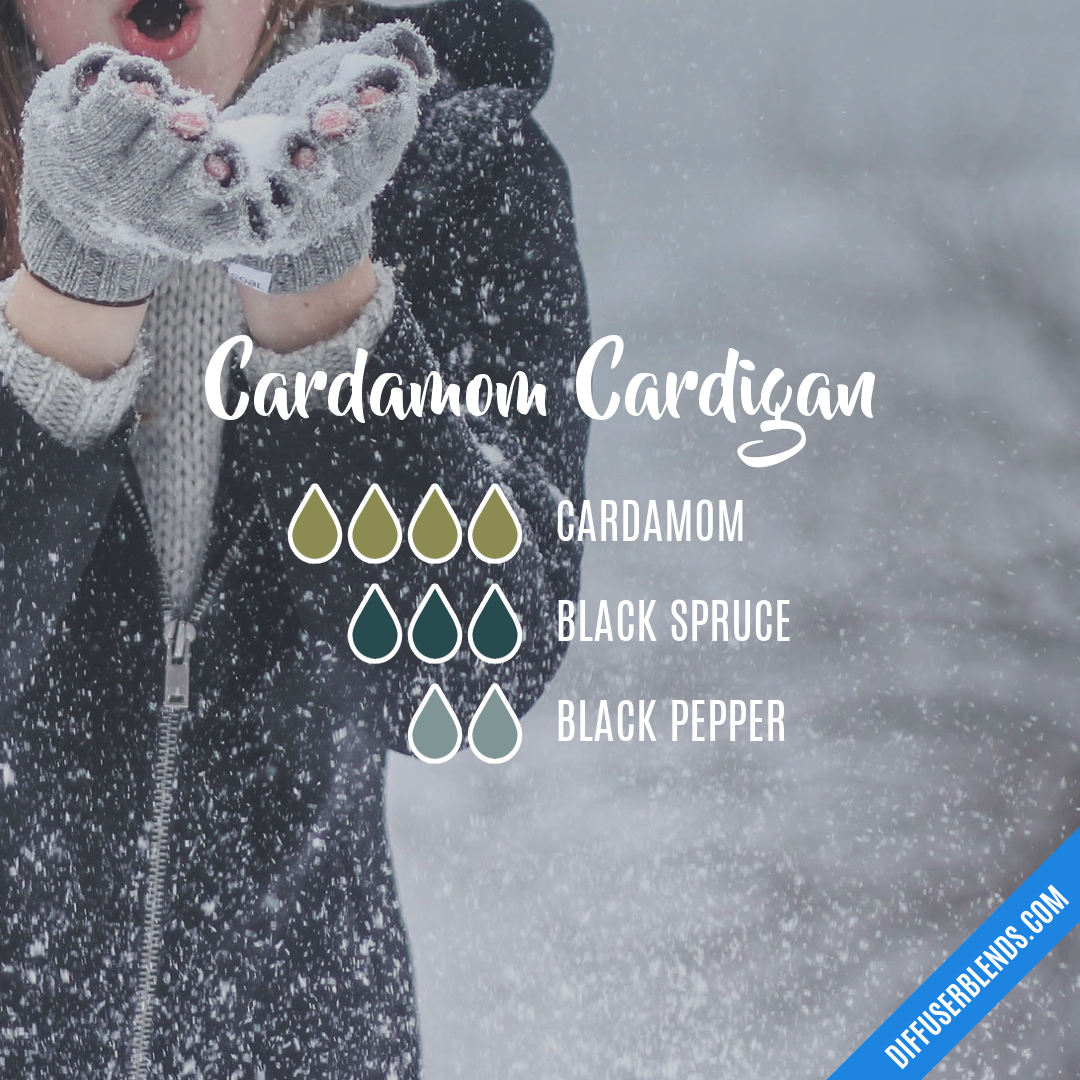 Cardamom Cardigan — Essential Oil Diffuser Blend