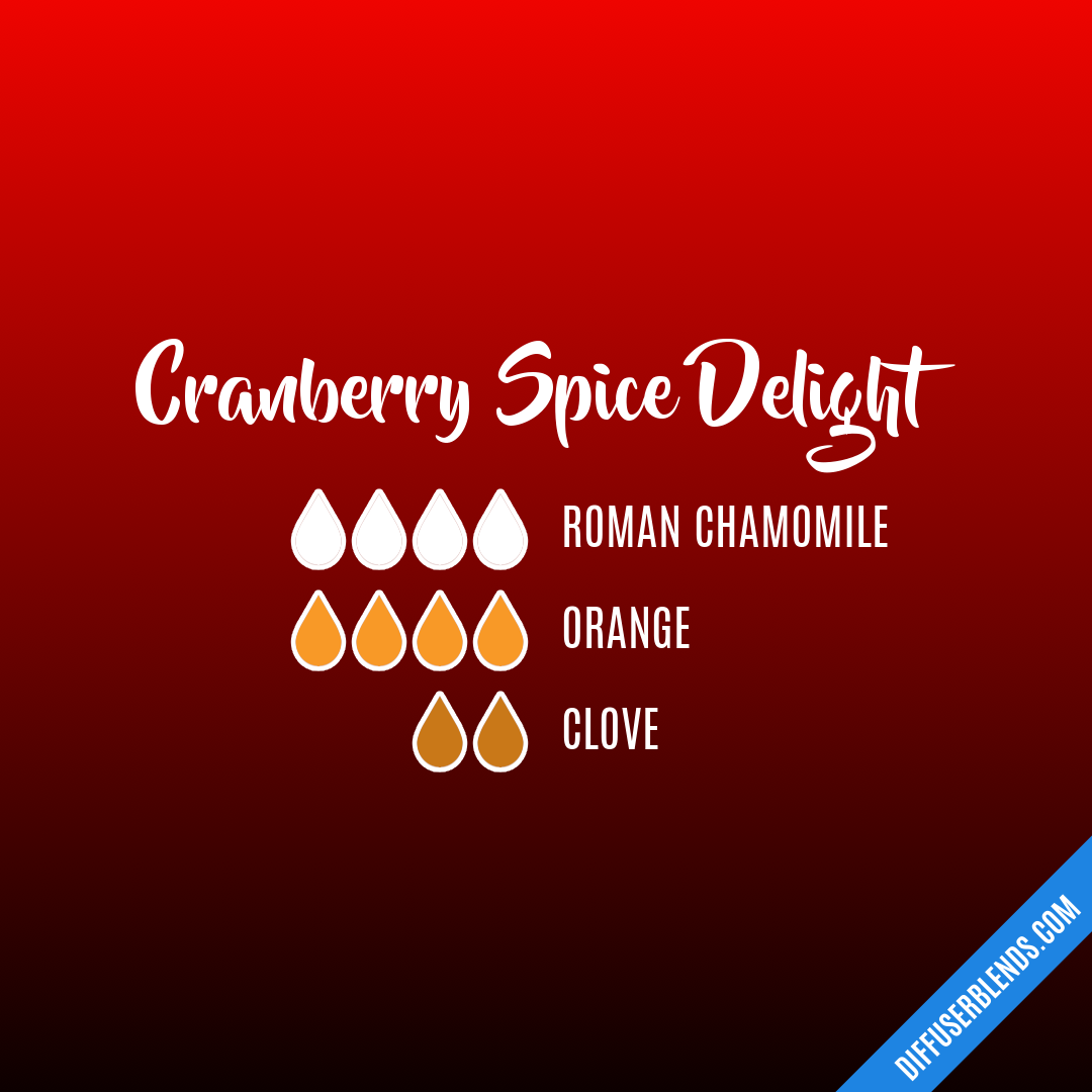 Cranberry Spice Delight — Essential Oil Diffuser Blend