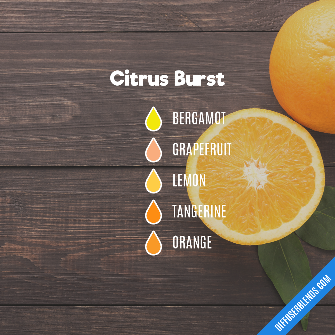 Citrus Burst — Essential Oil Diffuser Blend