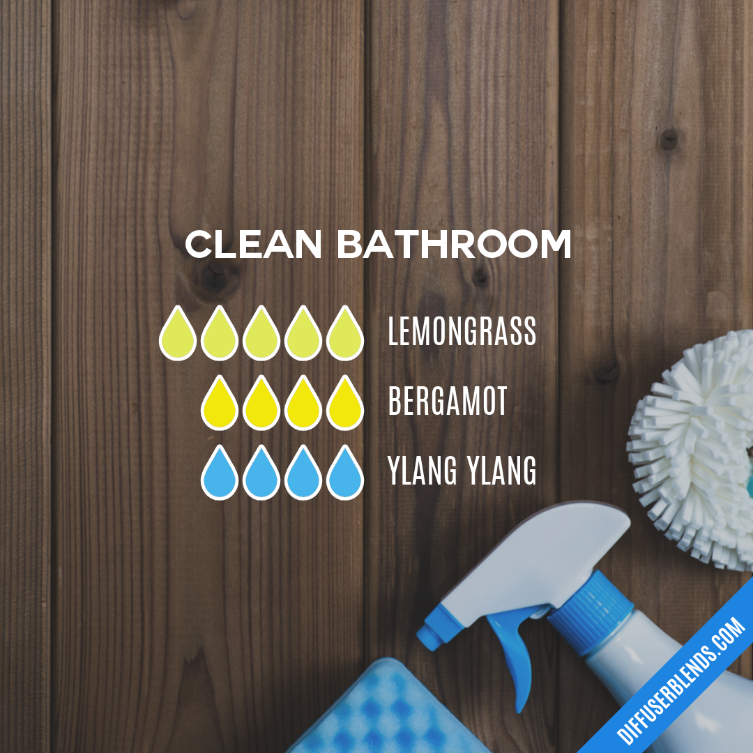 Clean Bathroom — Essential Oil Diffuser Blend