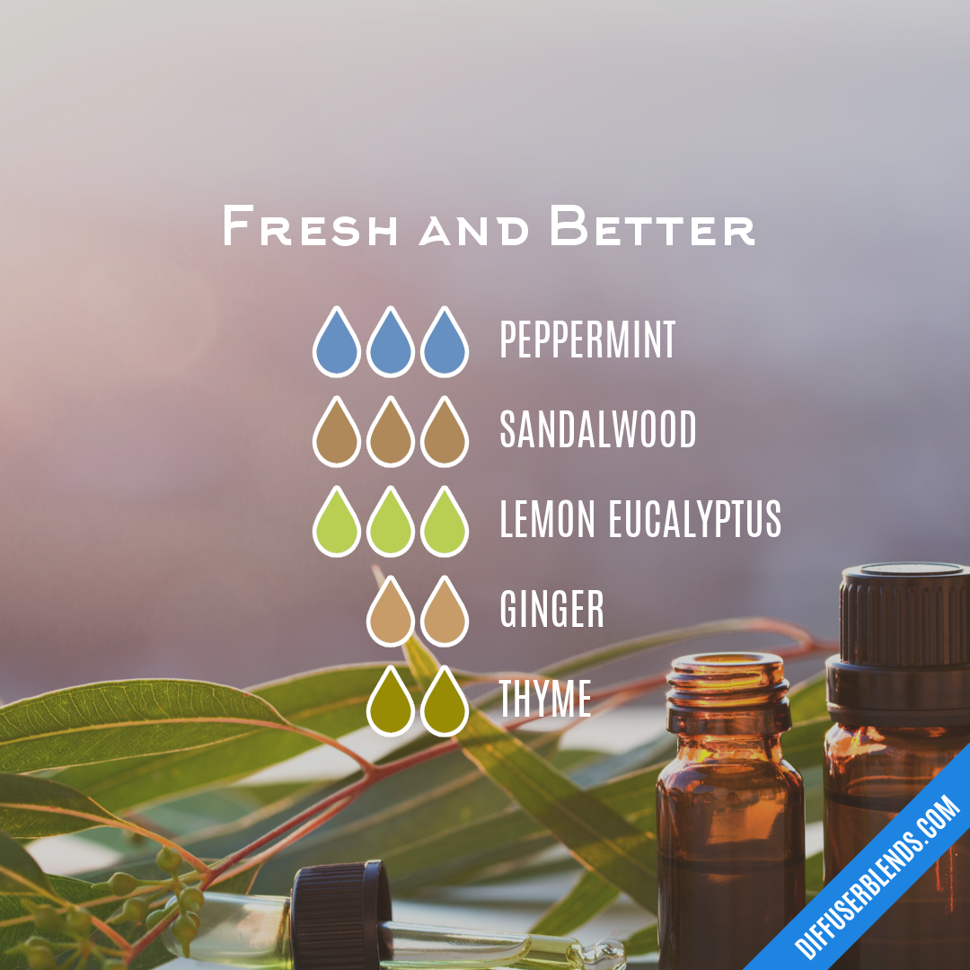 Fresh and Better — Essential Oil Diffuser Blend
