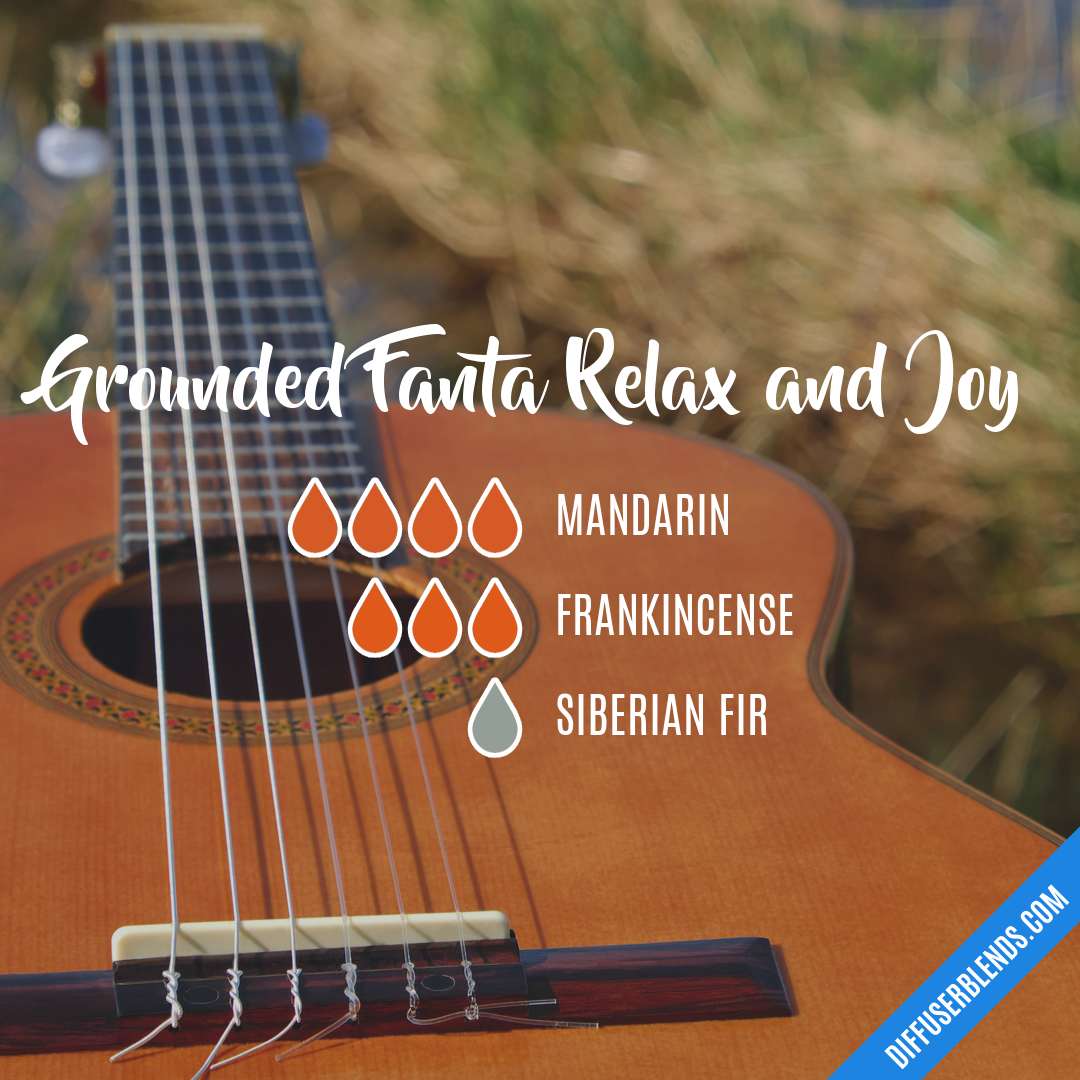 Grounded Fanta Relax and Joy — Essential Oil Diffuser Blend