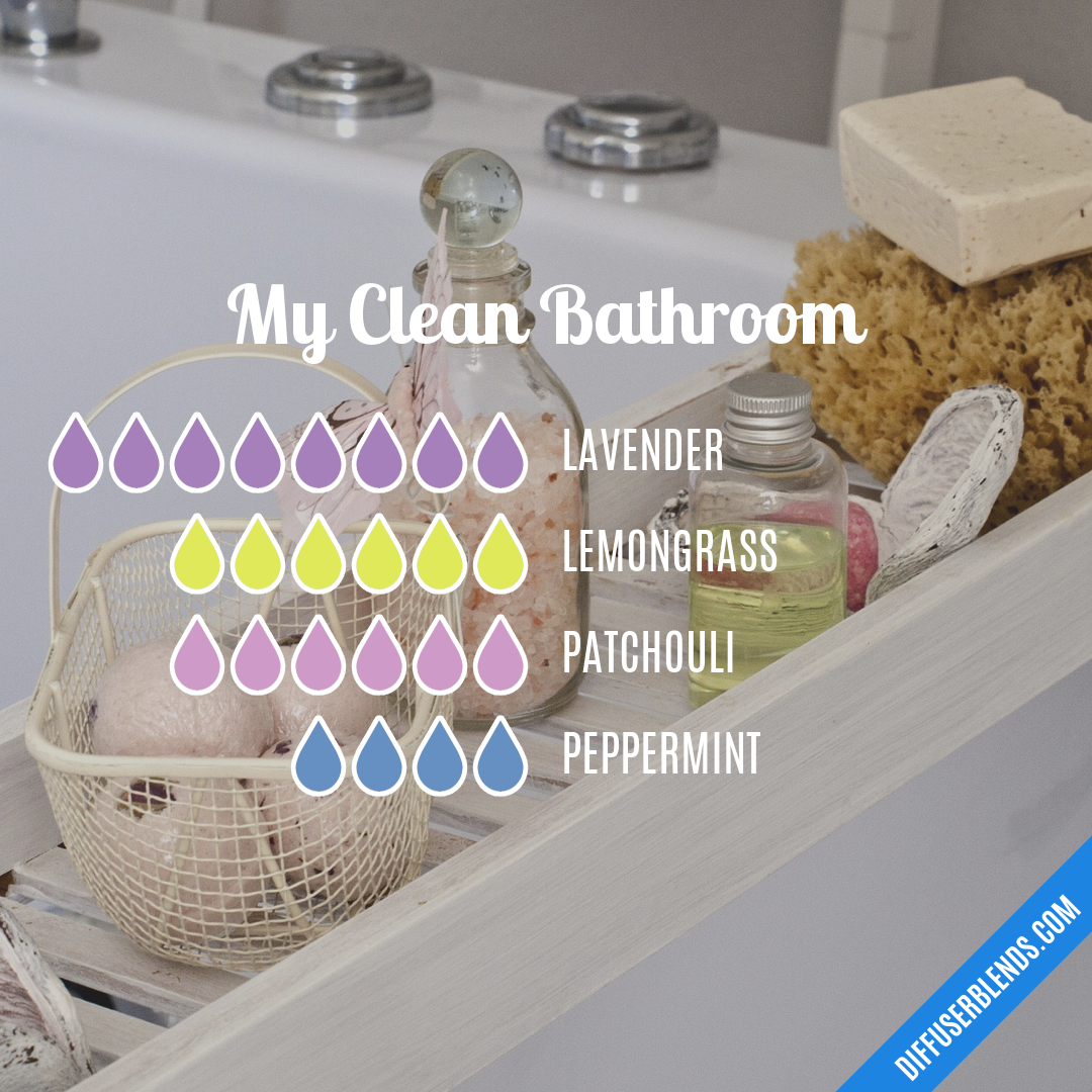 My Clean Bathroom — Essential Oil Diffuser Blend