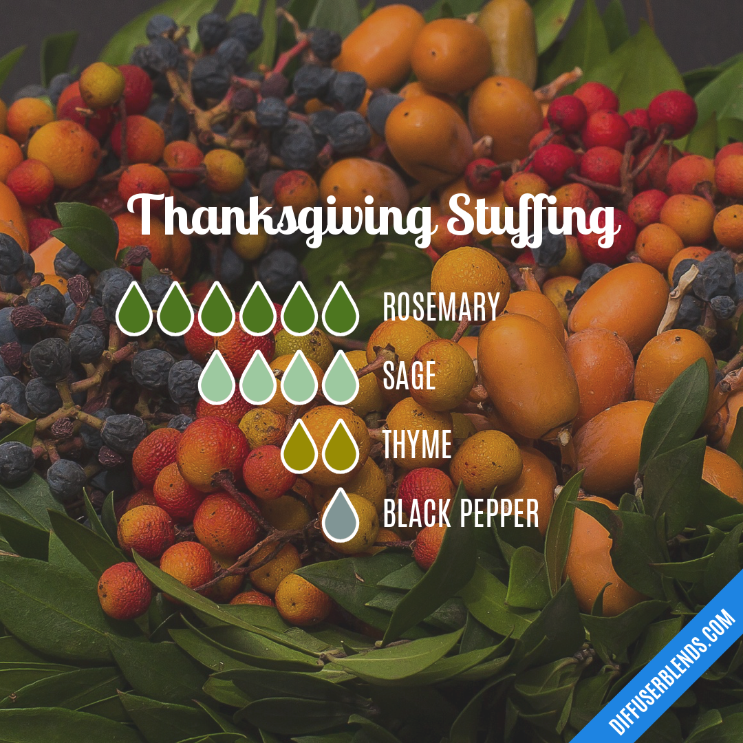 Thanksgiving Stuffing — Essential Oil Diffuser Blend