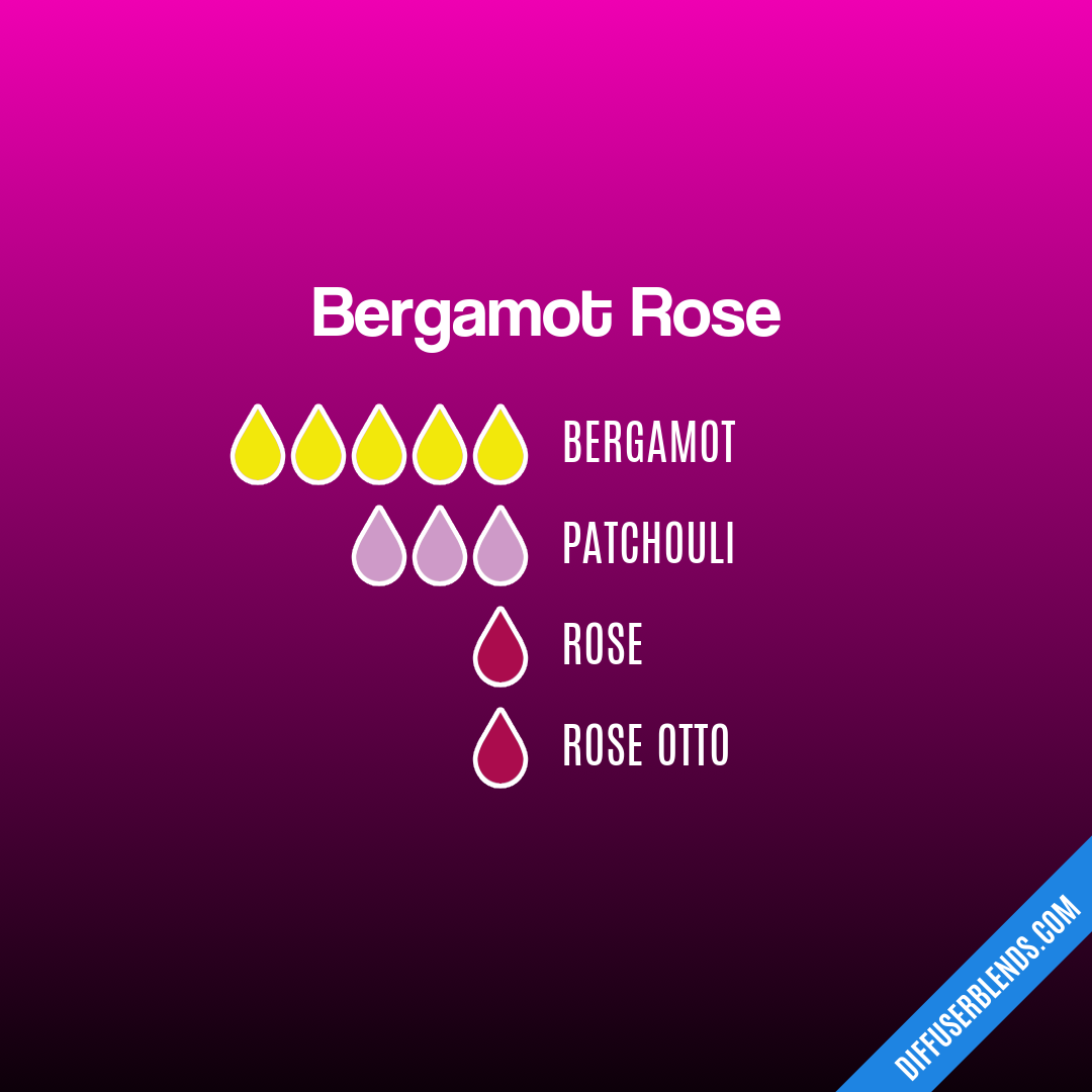 Bergamot Rose — Essential Oil Diffuser Blend
