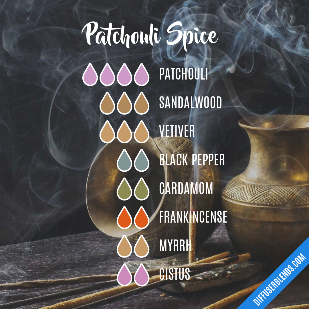 Patchouli Spice — Essential Oil Diffuser Blend