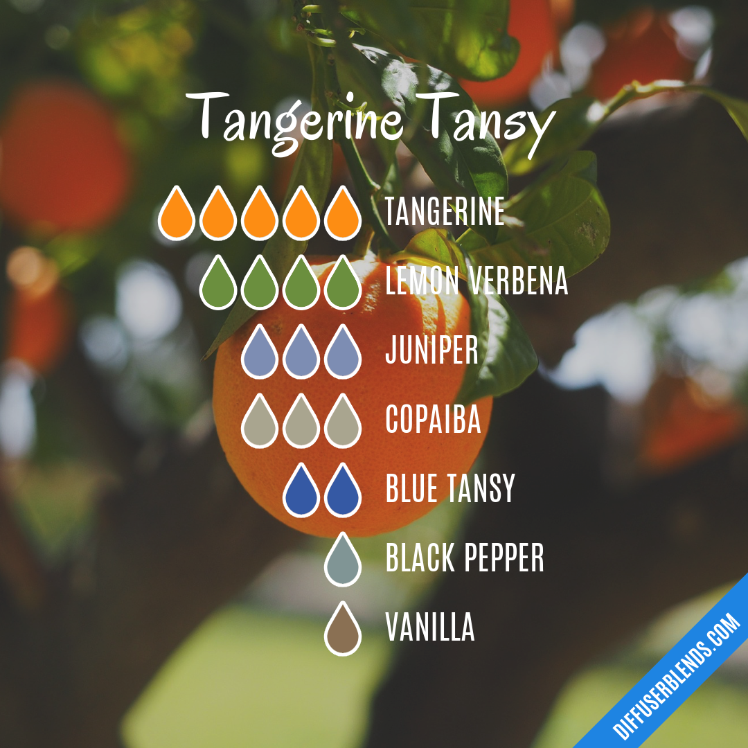 Tangerine Tansy — Essential Oil Diffuser Blend