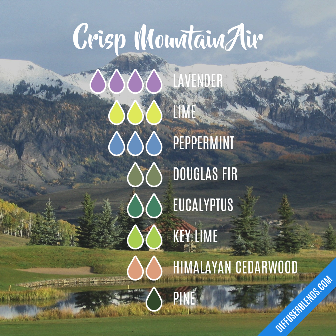 Crisp Mountain Air — Essential Oil Diffuser Blend