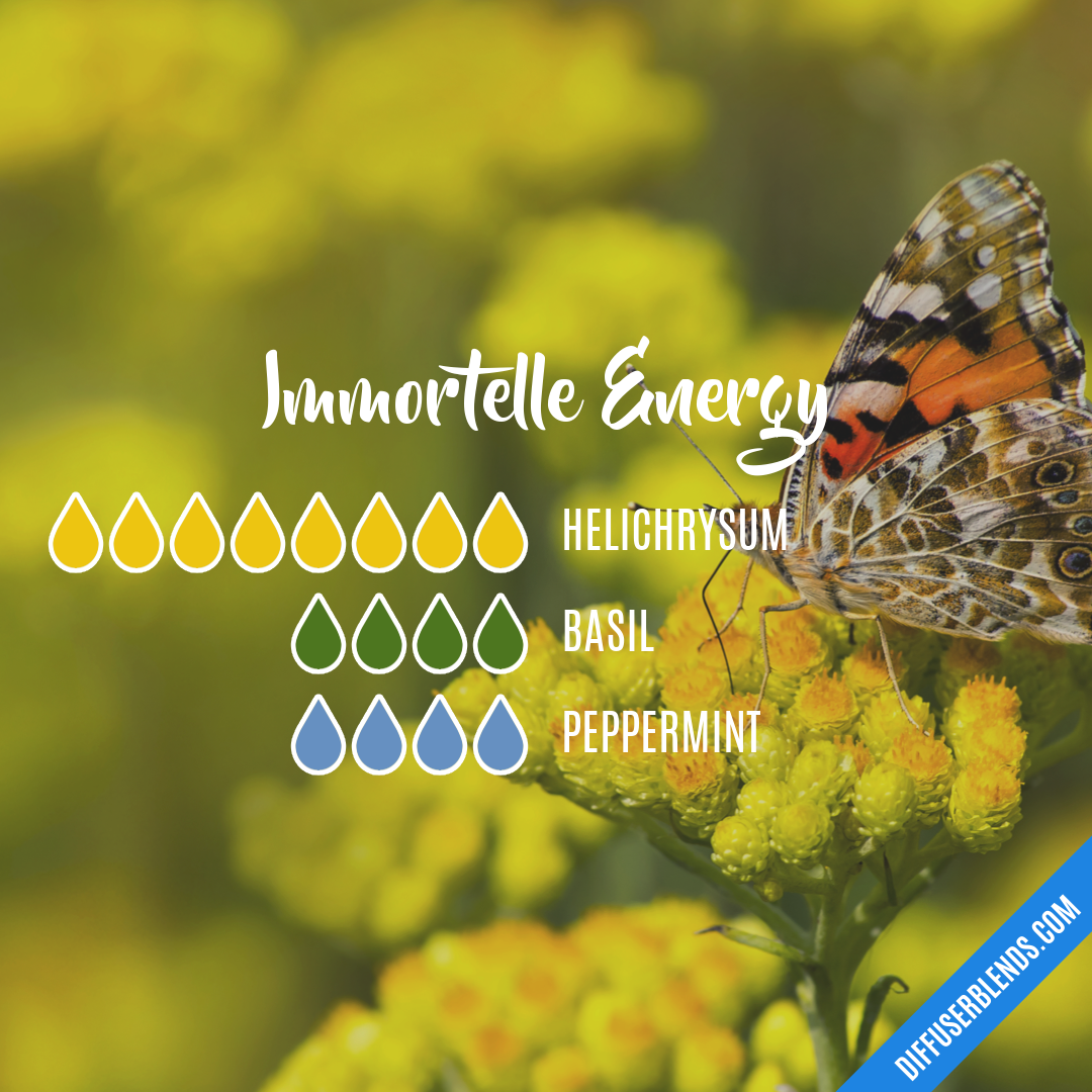 Immortelle Energy — Essential Oil Diffuser Blend